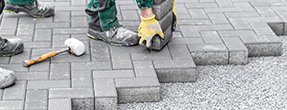 Expert concrete and concrete pavers performed by licensed contractor services throughout New York City